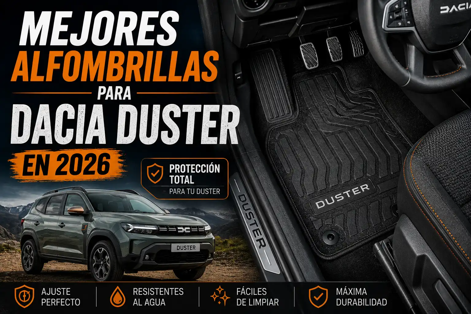 Mejores alfombrillas para Dacia Duster en 2026