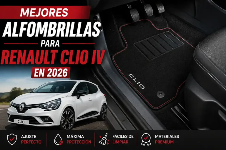 Alfombrillas para Renault Clio IV, MODELOS COMPARADOS.