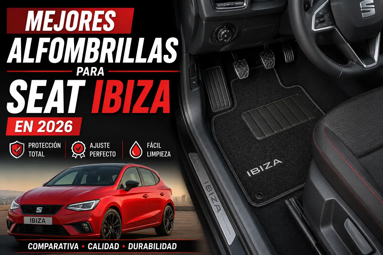 Mejores alfombrillas para Seat Ibiza en 2026