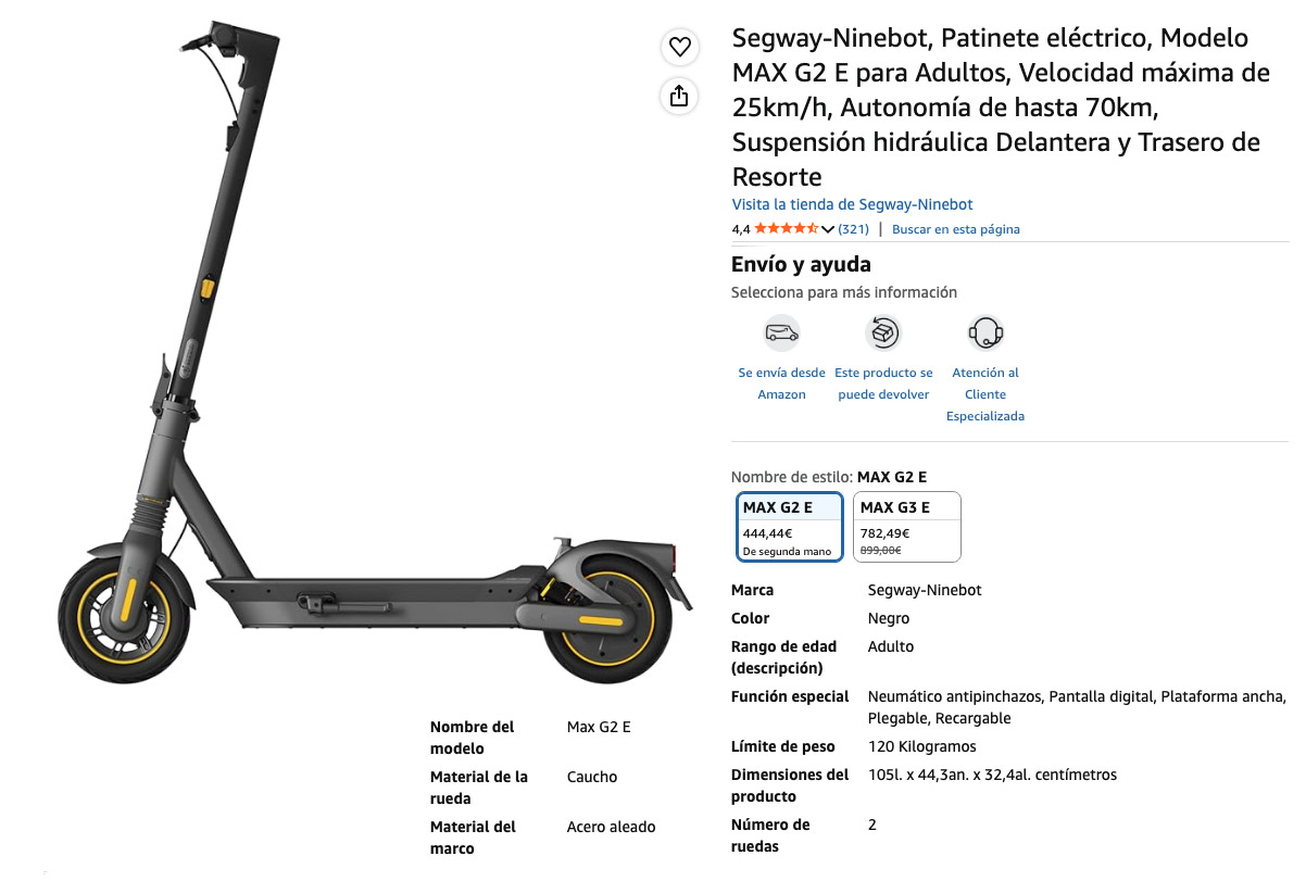 Segway Ninebot MAX G2