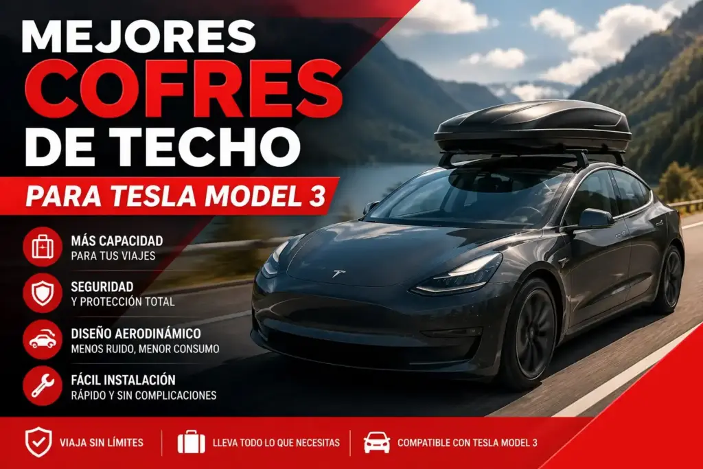 Mejores cofres de techo para Tesla Model 3,
