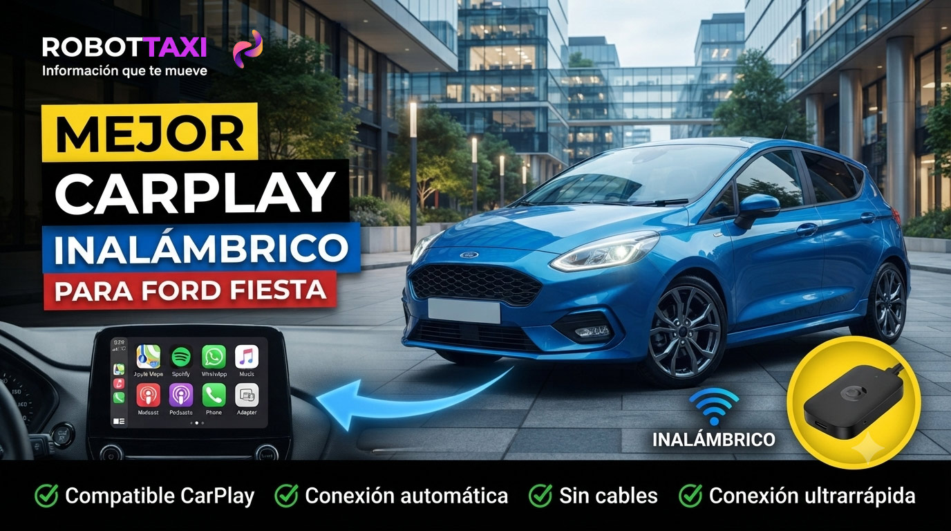 Mejor CarPlay inalámbrico para Ford Fiesta en 2026