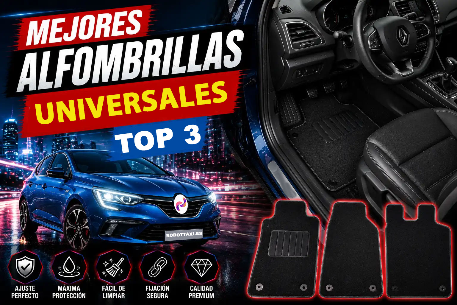 Mejores alfombrillas de coche universales en 2026
