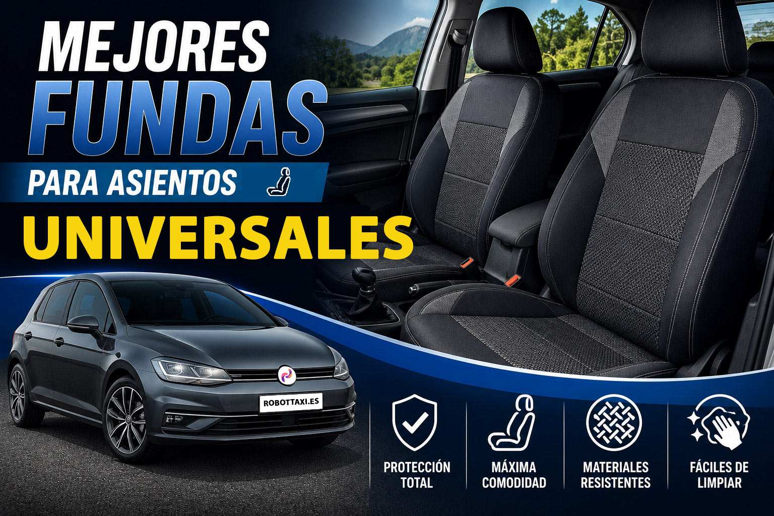 Mejores fundas de asientos coche universales en 2026