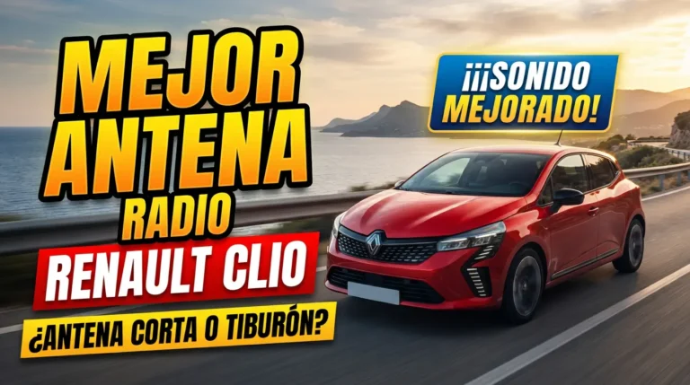 Mejor antena de radio Renault clio en carretera,